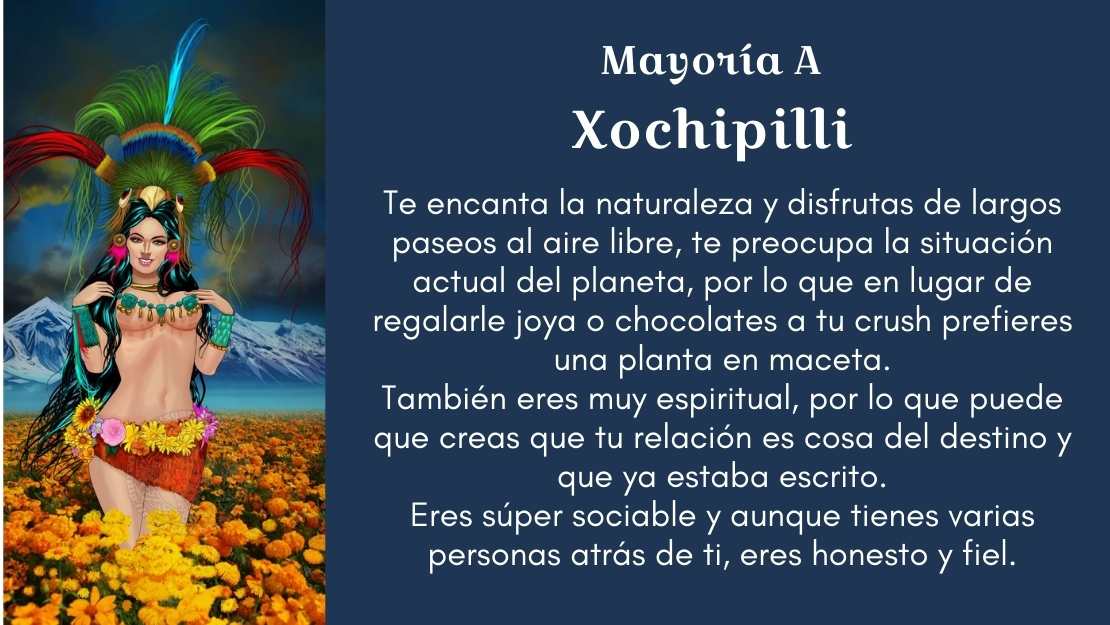 Dios del amor Xochipilli Revista Marketing