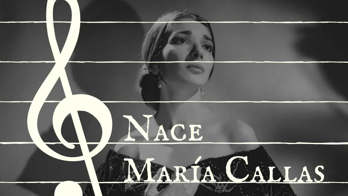 Nace Mar&iacute;a Callas