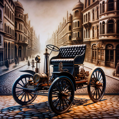 29 de enero 1886 se patenta el primer automóvil de la historia