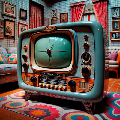 28 de febrero 1957 Westinghouse lanza el Primer Televisor a color