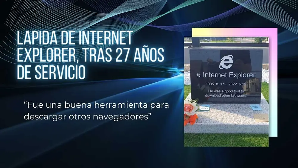 Lapida de Internet Explorer
