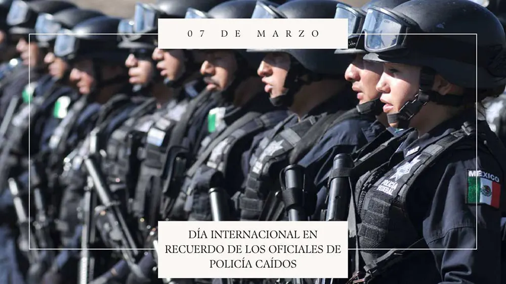 07 de marzo D&iacute;a Internacional de los Polic&iacute;a Ca&iacute;dos